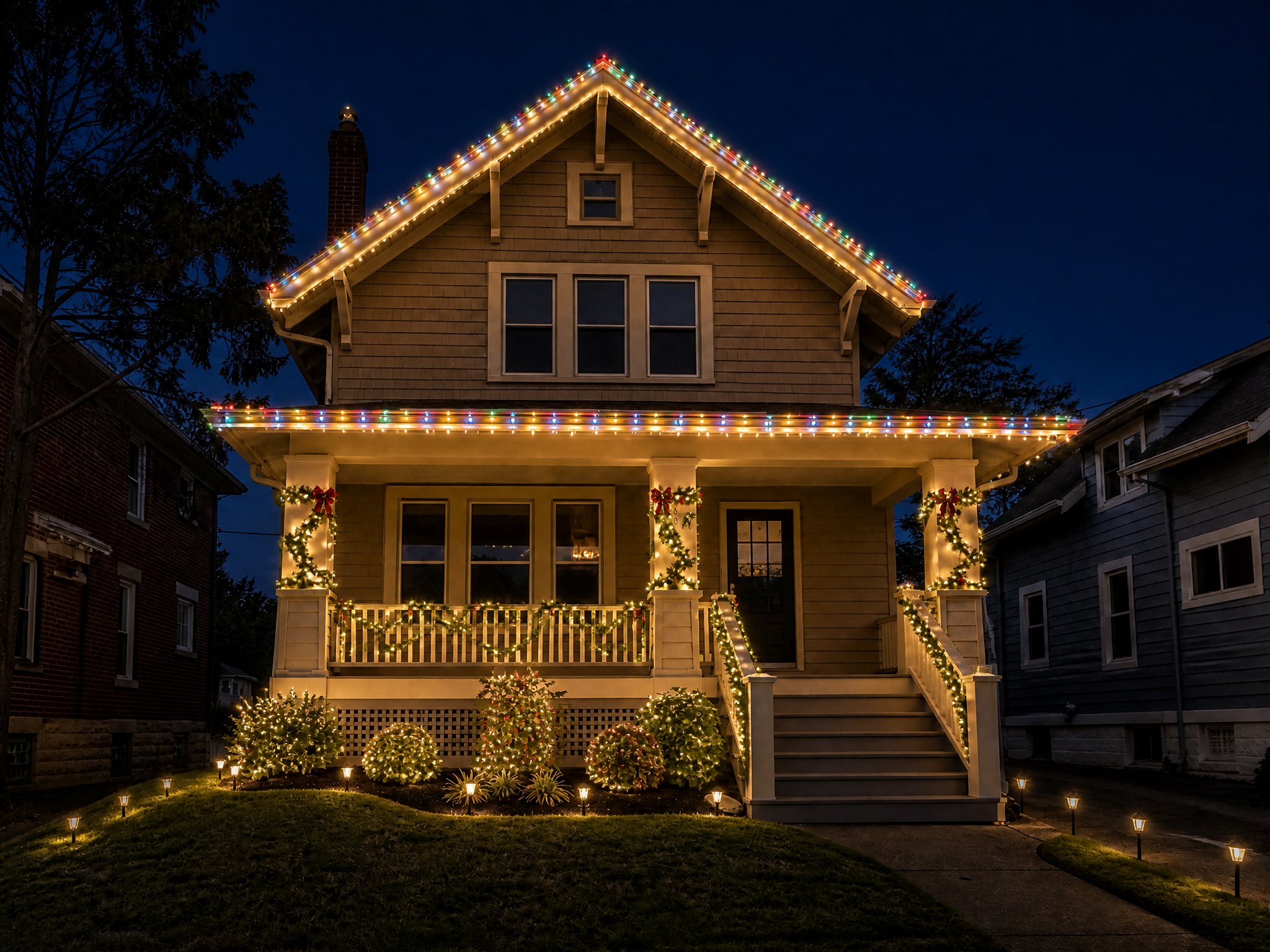 Craftsman Family Home — decorated by WeLight Pittsburgh